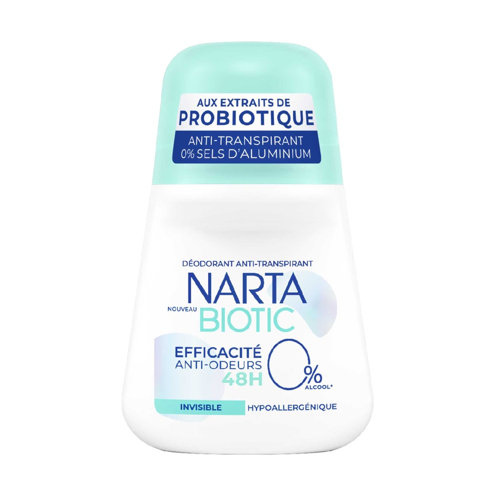 NARTA Narta Biotic Invisible Déodorant Bille Biotic Invisible