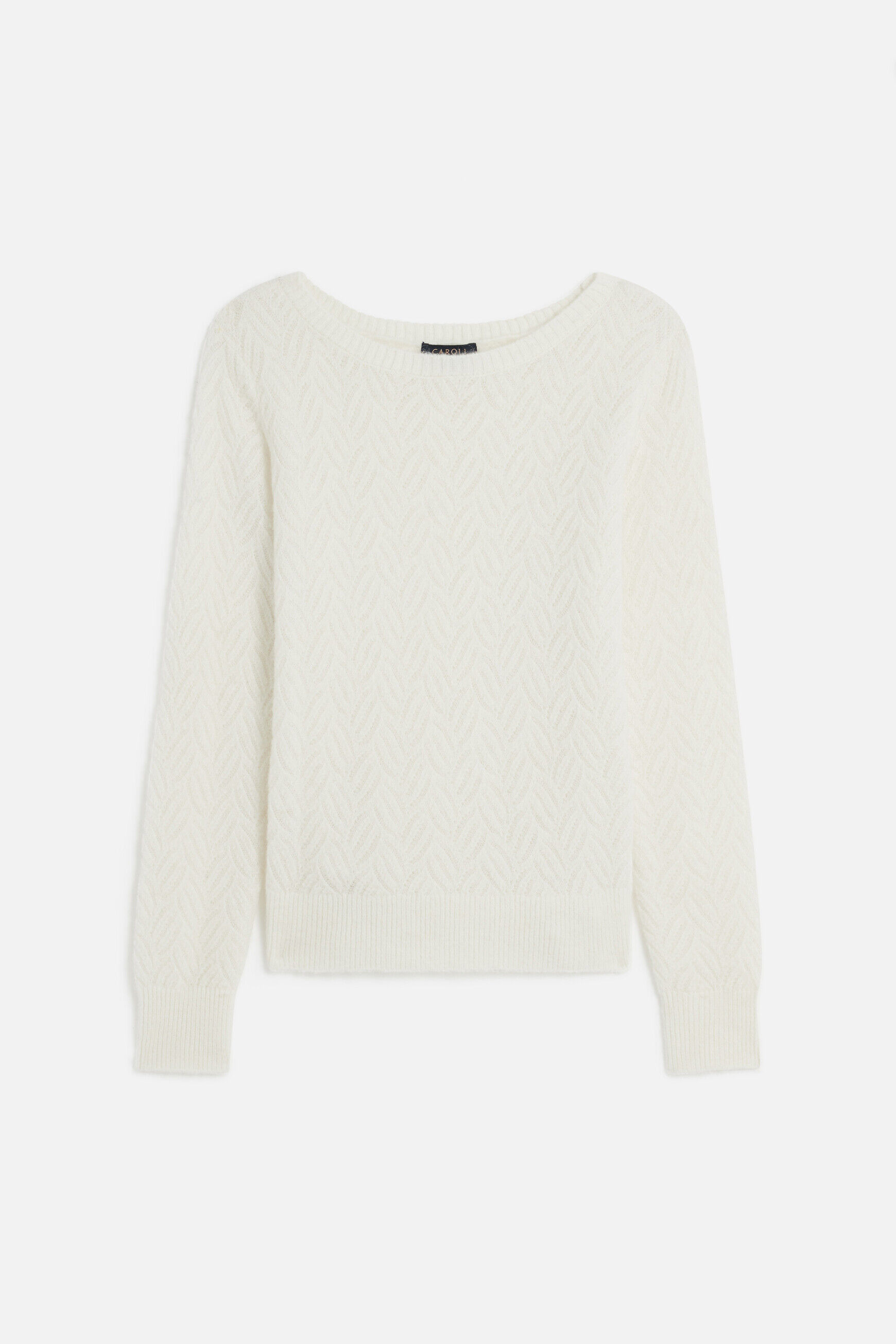 Pull masha ivoire femme