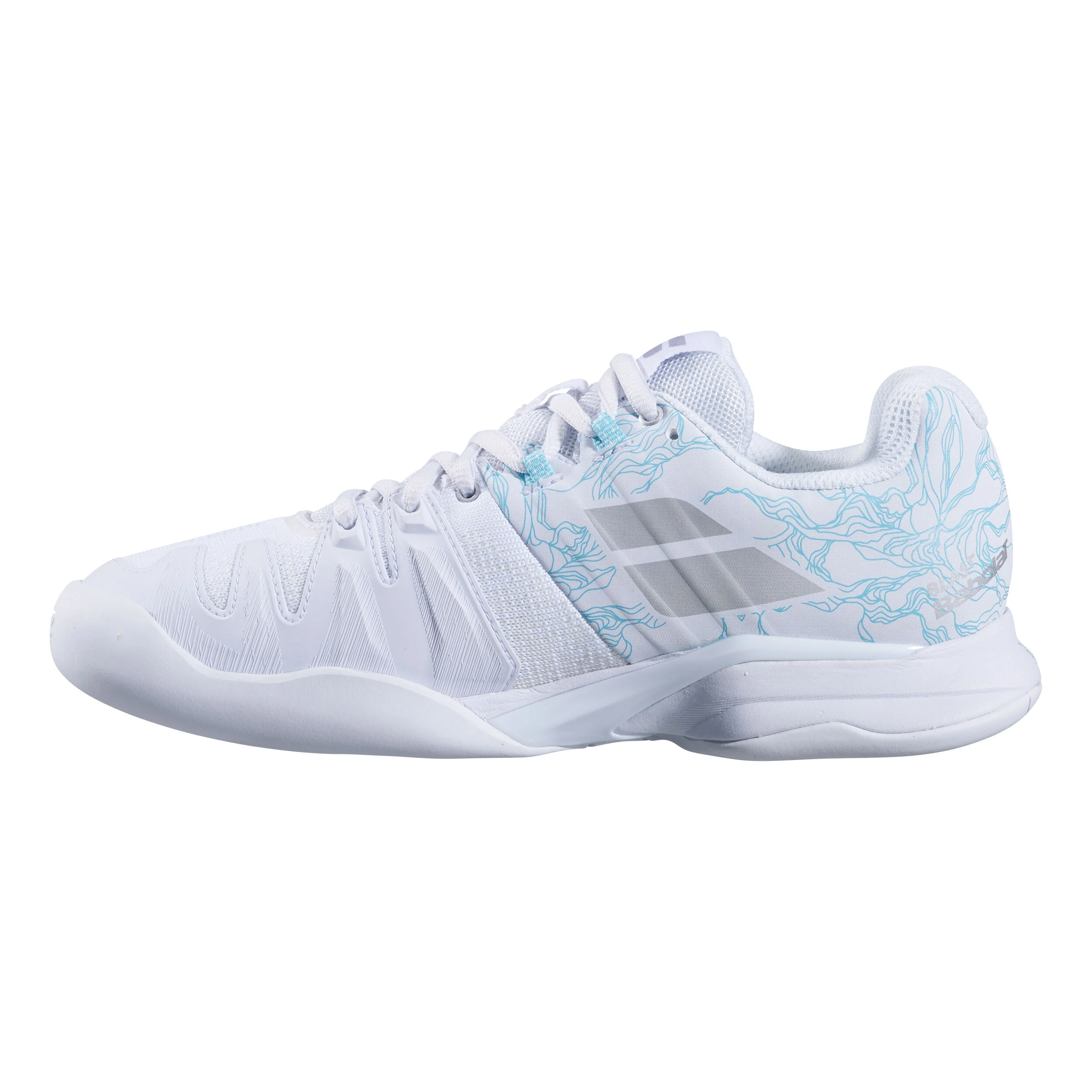 Propulse Blast Teppichschuh Damen - Weiß, Hellblau
