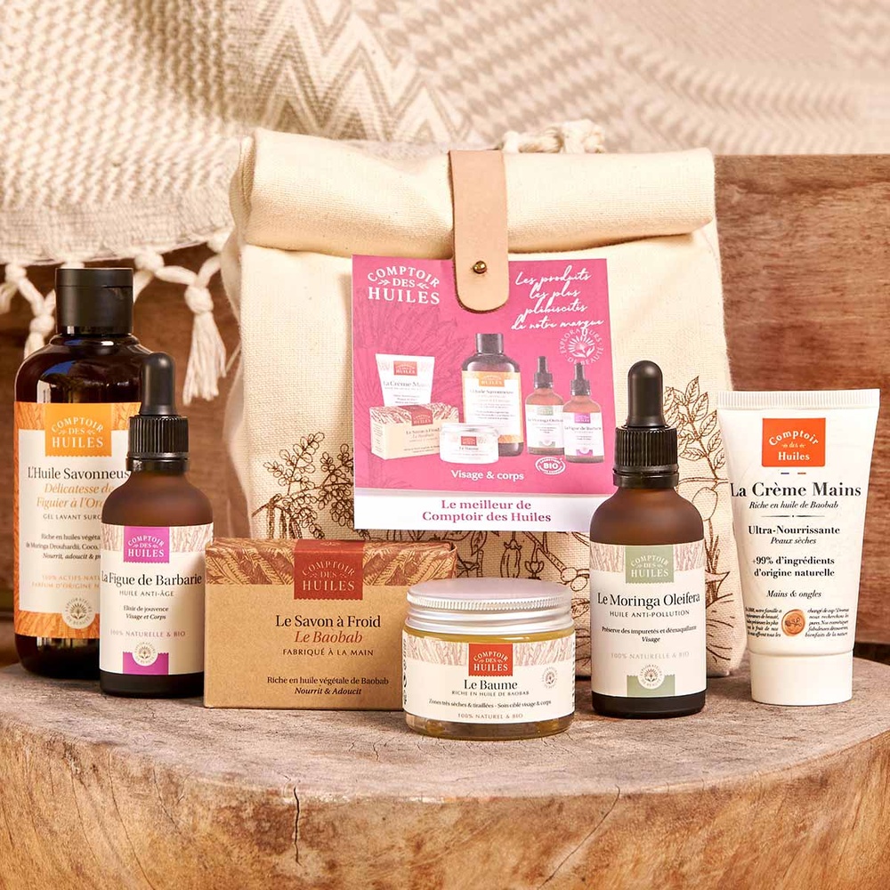 comptoir des huiles Coffret - Le Meilleur de Comptoir Des Huiles Pack soins