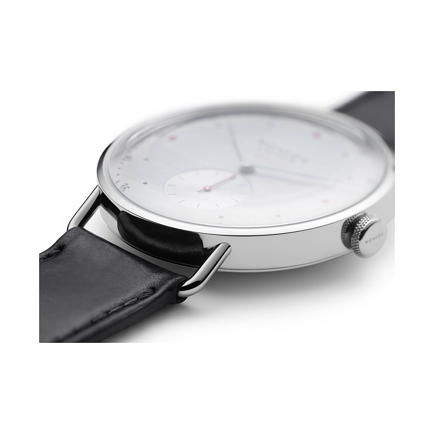 Nomos Glashütte Unisexuhr Metro neomatik 39 silvercut