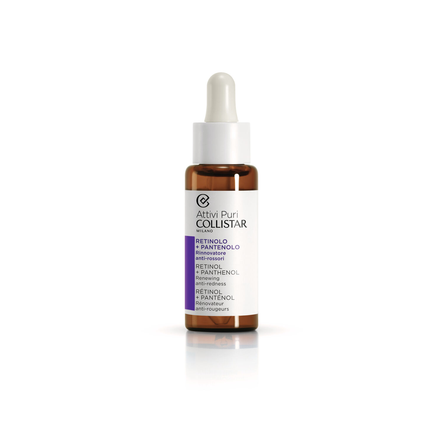 Collistar Attivi Puri Rétinol + Panthénol Gouttes Anti Rougeurs