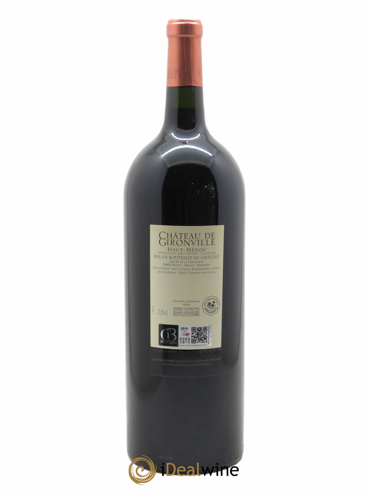 Château Gironville  2019 - Lot de 1 Magnum
