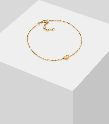 Elli Fußschmuck Kinder Herz Liebe Hübsch 925 Silber
