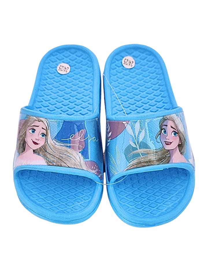 Disney Frozen Badelatschen Frozen Elsa in Hellblau günstig kaufen