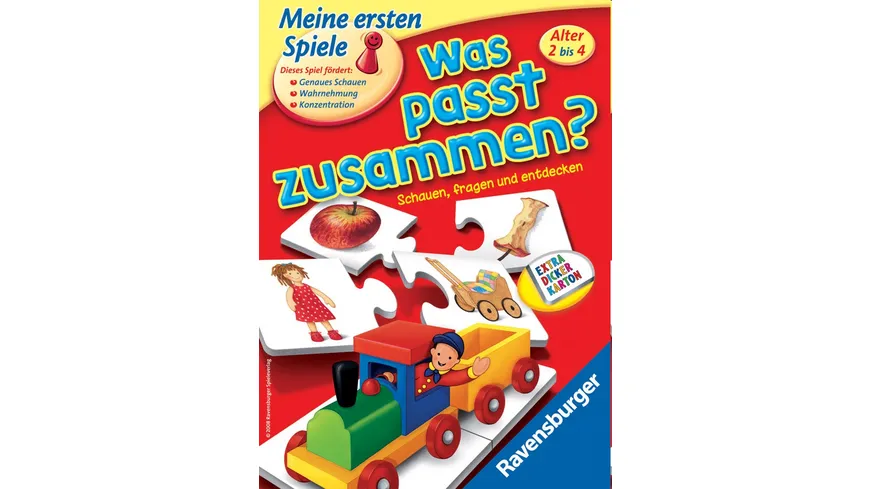 Ravensburger Spiel - Was passt zusammen?