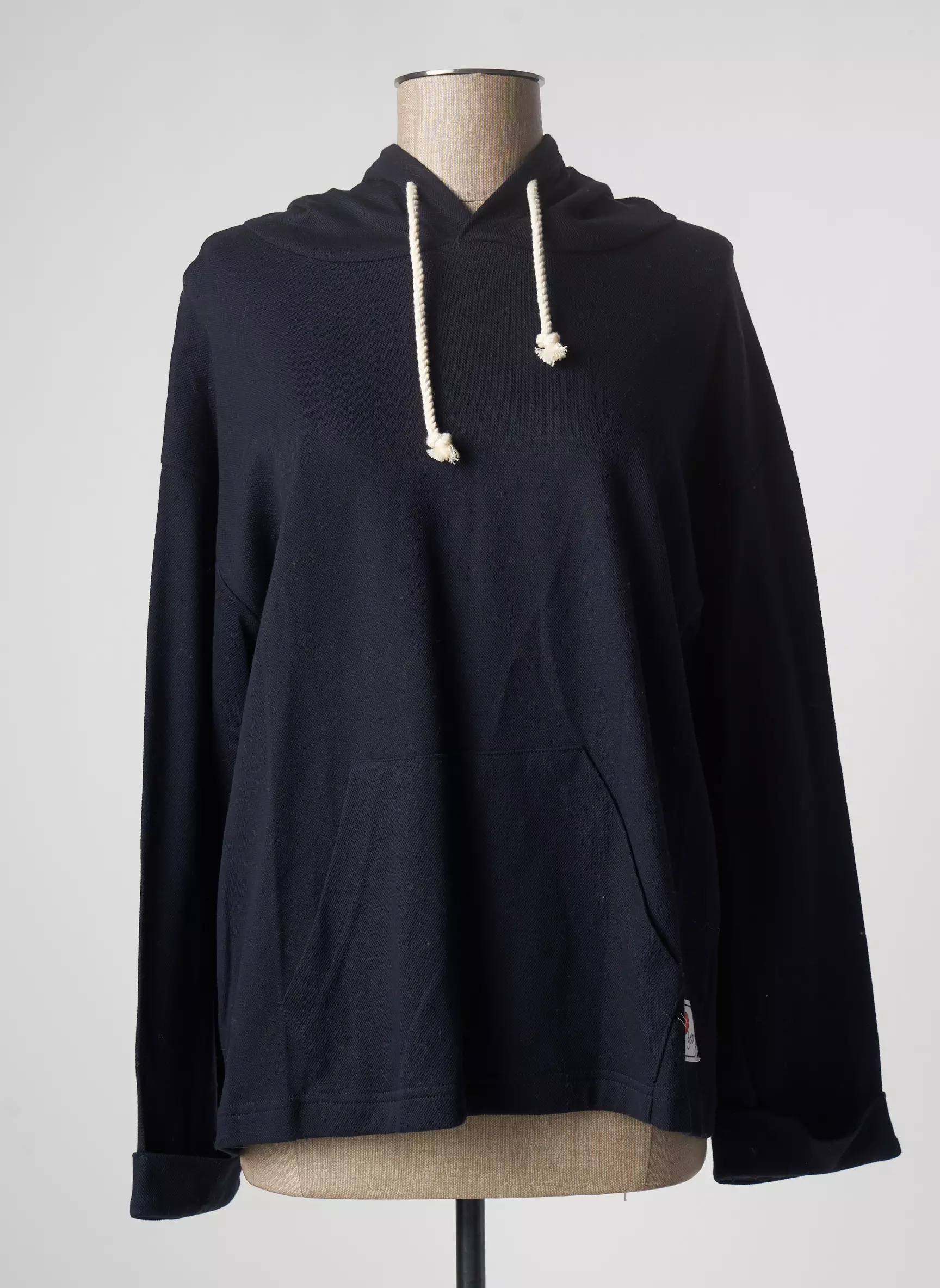 Love By Md Sweat Capuche Femme couleur bleu