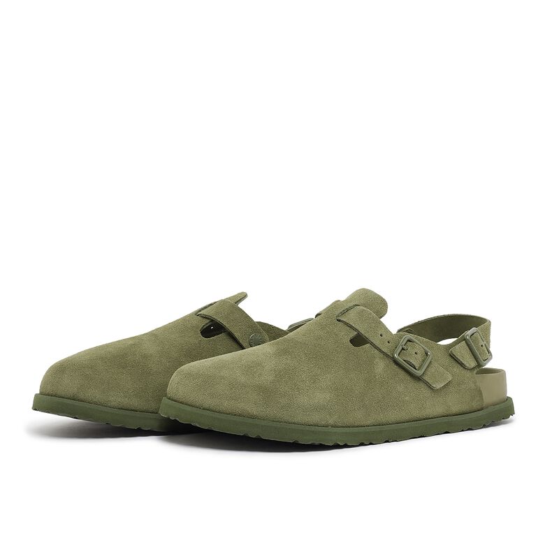 Birkenstock 1774 Tokio Cazador Leather moss