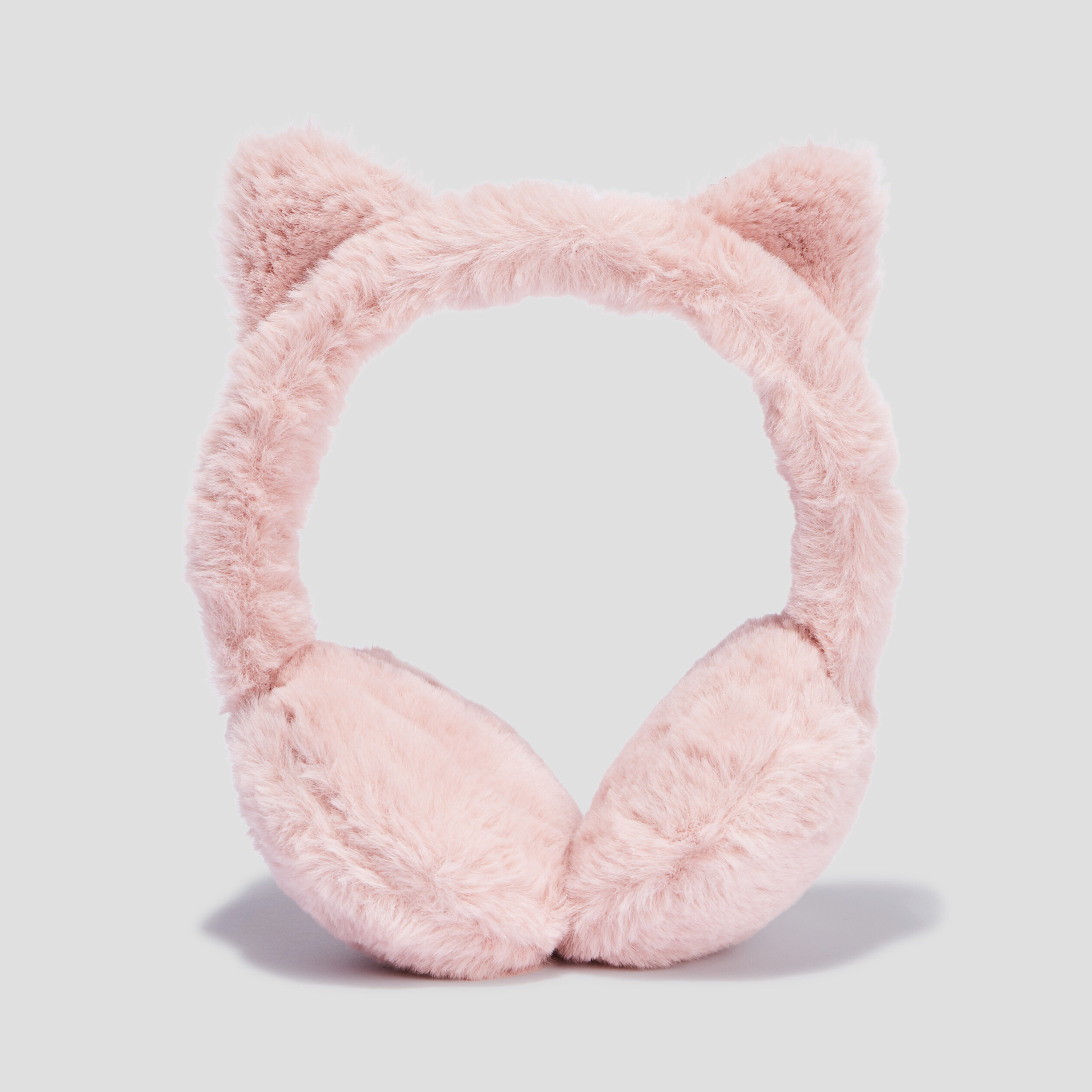 Cache-oreilles avec sequins rose clair fille | La Halle