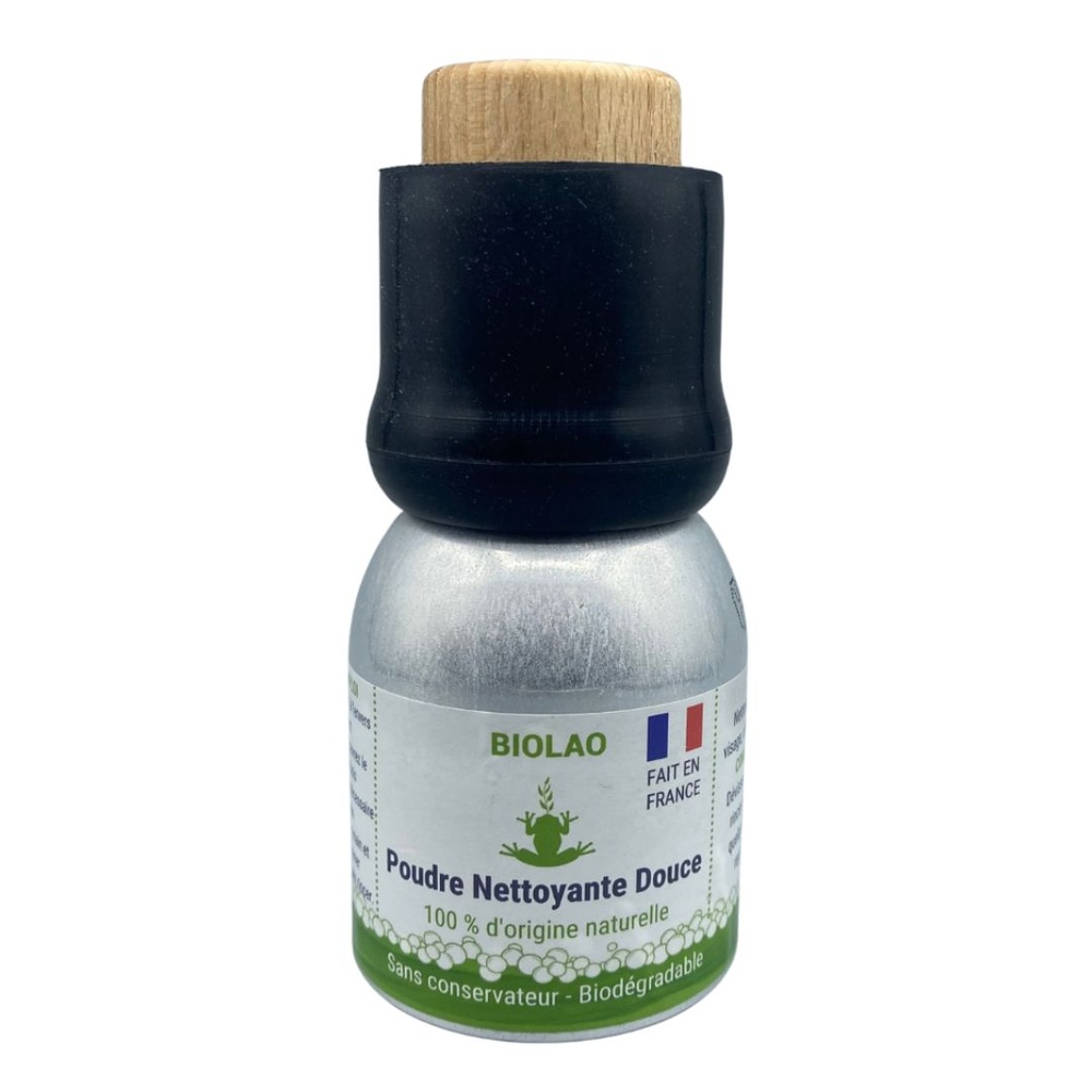 biolao Flacon doseur de poudre nettoyante douce nettoyant multi-usage