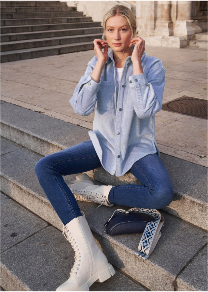 Cord-Shaket, oversized