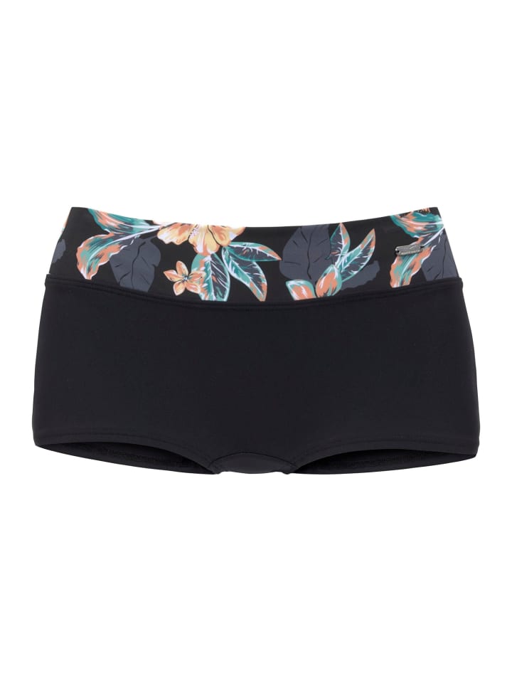 Venice Beach Bikini-Hotpants in schwarz-bedruckt günstig kaufen