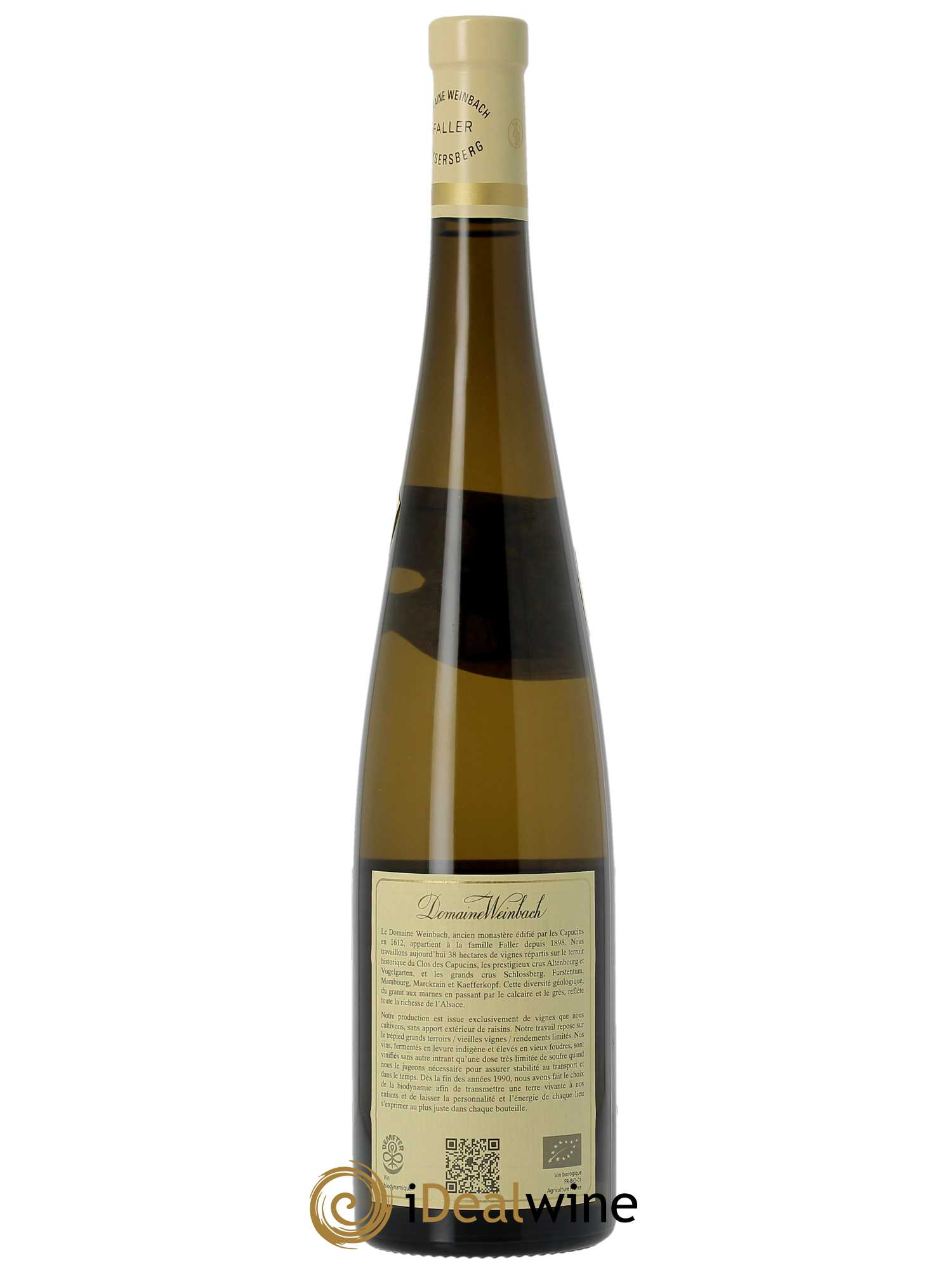 Alsace Grand Cru Furstentum Gewurztraminer Weinbach (Domaine)  2021 - Lot de 1 Bouteille