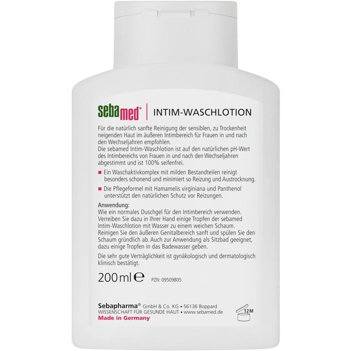 Intim-Waschlotion pH-Wert 6,8