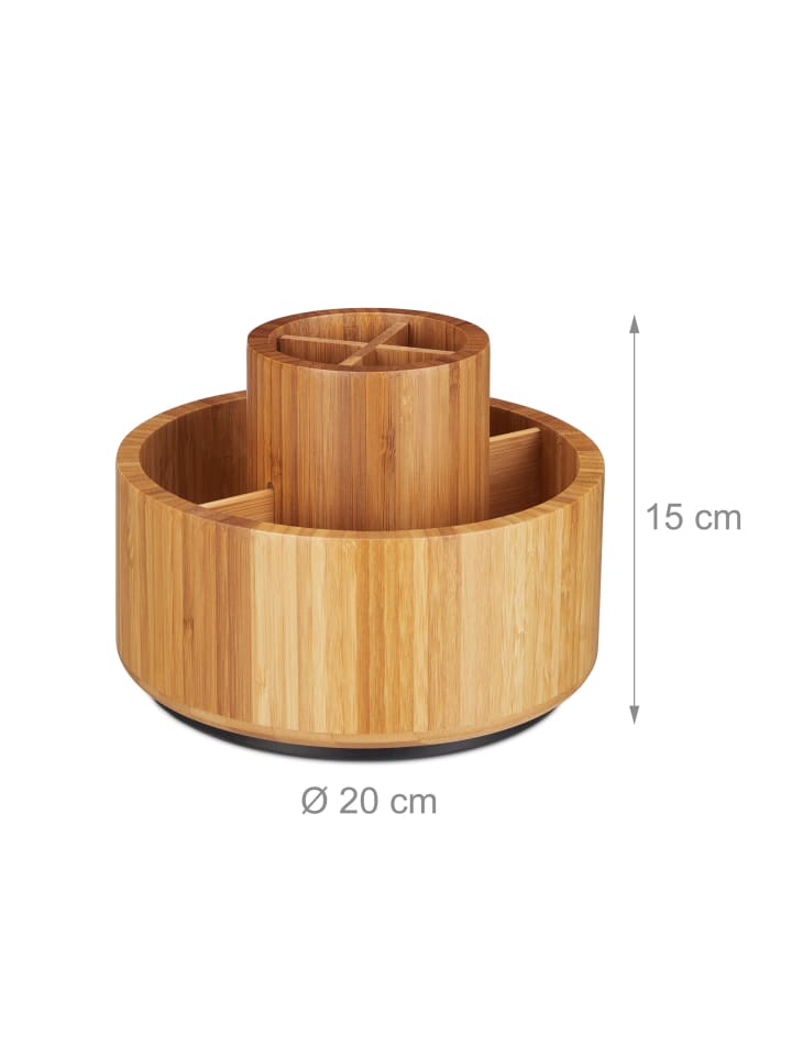relaxdays Makeup Organizer in Natur günstig kaufen onesize