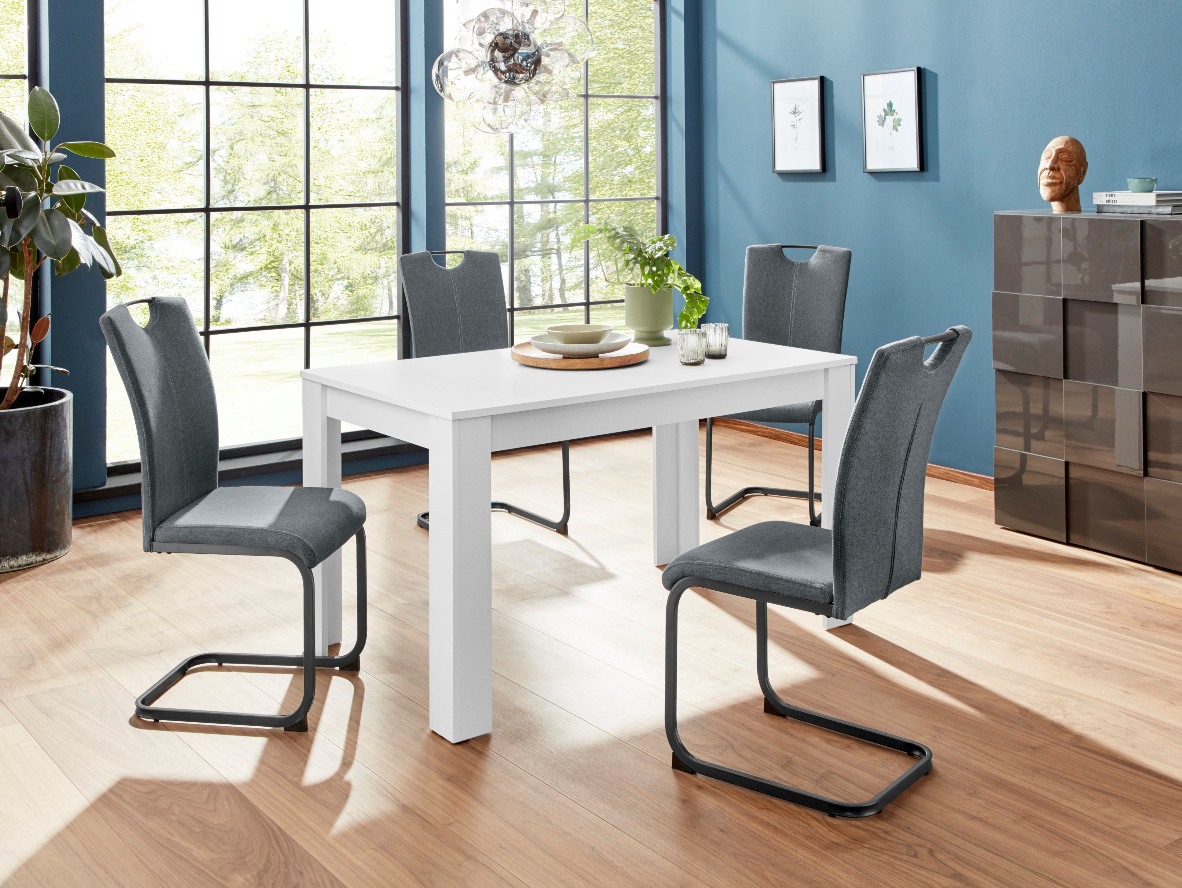 Homexperts Esstisch Viva, Breite 138 cm, in verschiedenen Ausführungen