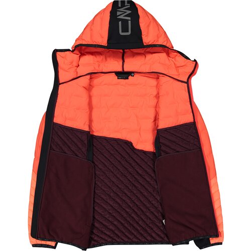 DAMEN JACKE WOMAN JACKET HYBRID FIX HOOD