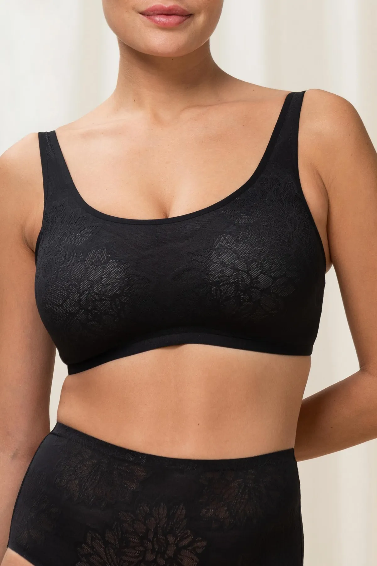 Triumph  Korsage - Schwarz - Unifarben
