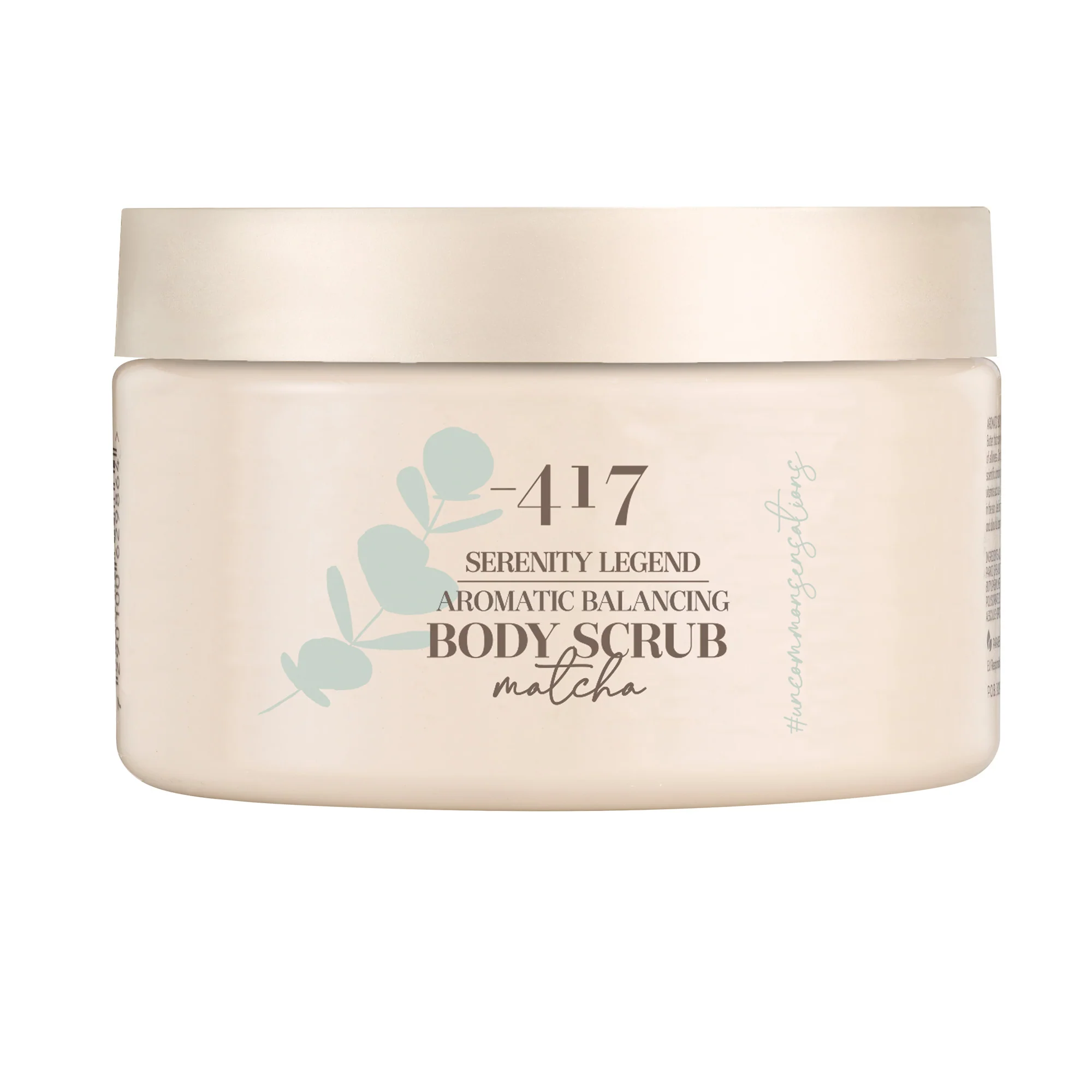Serenity Legend aromatični balansirajući piling za tijelo s mirisom Matcha - piling