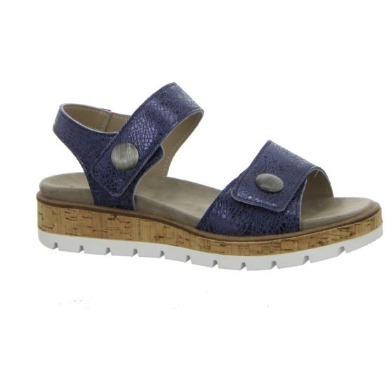 LONGO Riemchen Sandalen blau