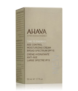 AHAVA Time to Energize men Age Control Moisturizing SPF 15 Gesichtscreme-50 ml