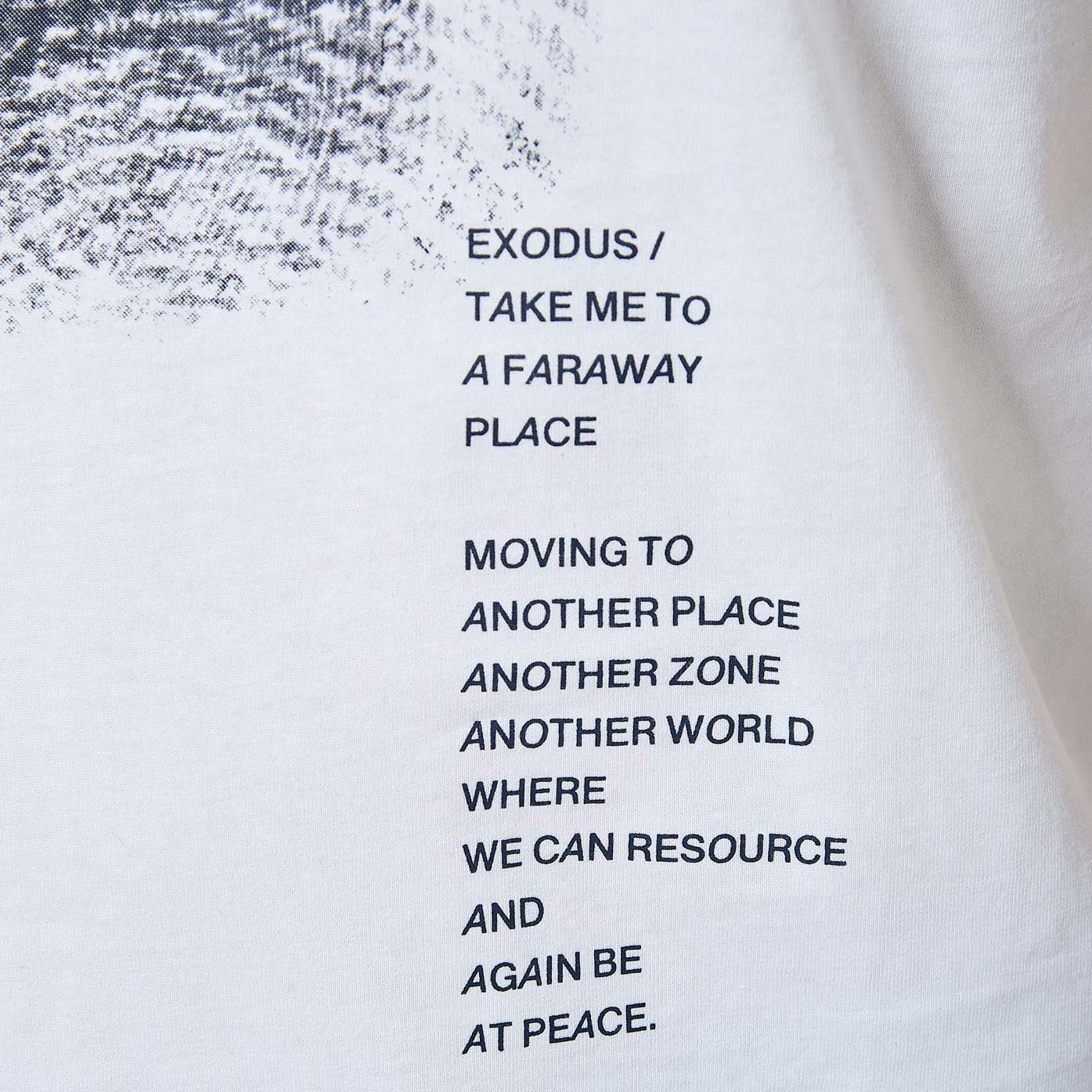 SLOW   T-shirt blanc Homme en 100% coton bio