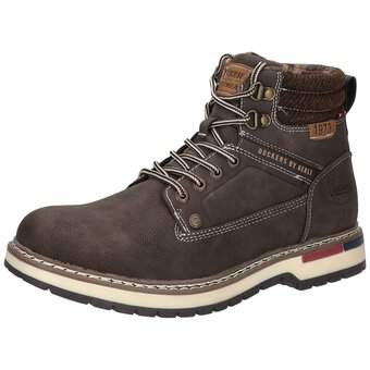 Dockers Schnür Boots in grau
