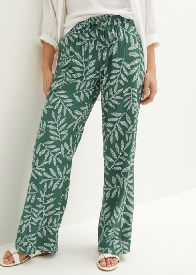 Bedruckte Palazzo-Hose