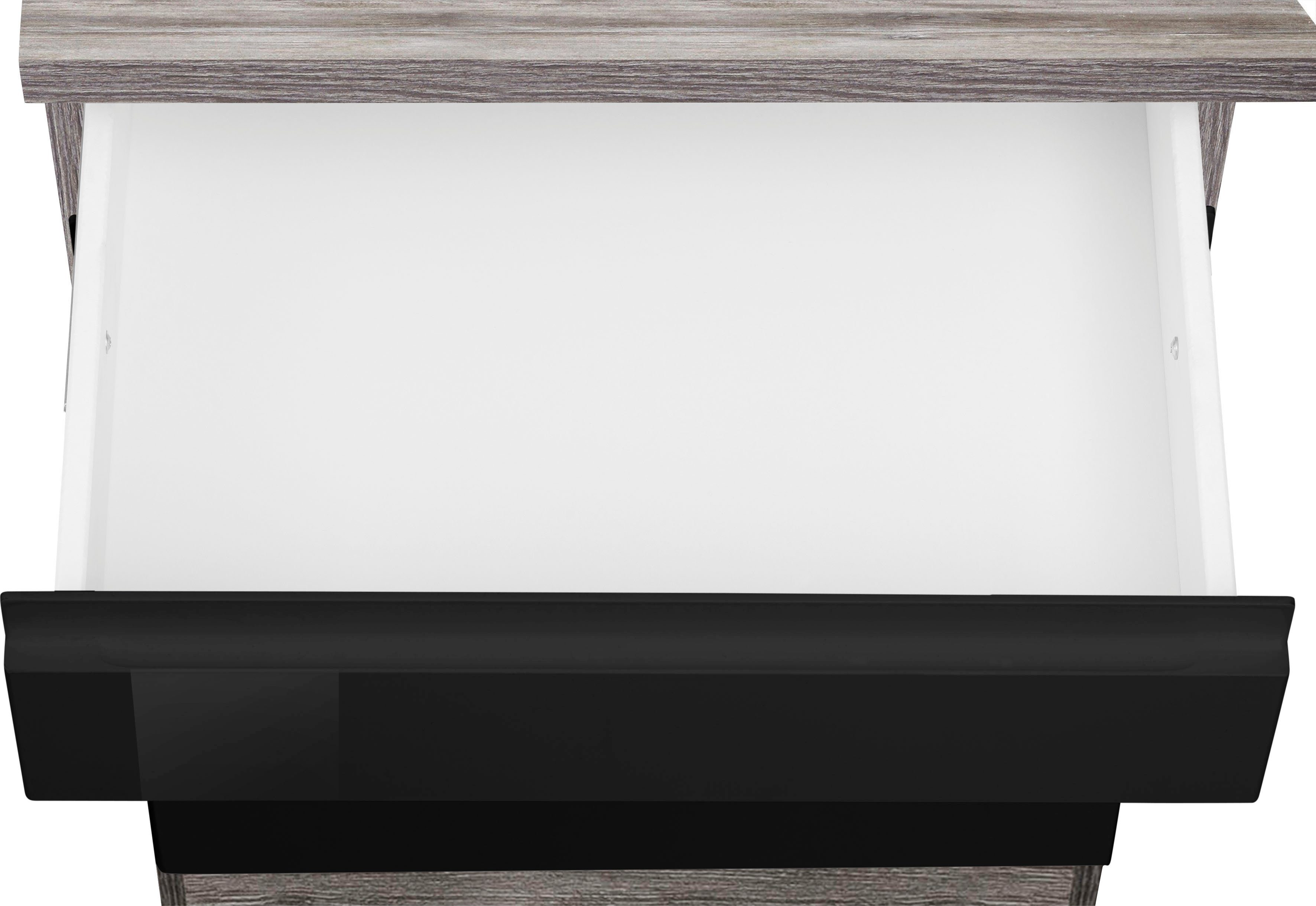 HELD MÖBEL Küche Virginia, Breite 390 cm, mit Glaskeramik-oder Induktionskochfeld