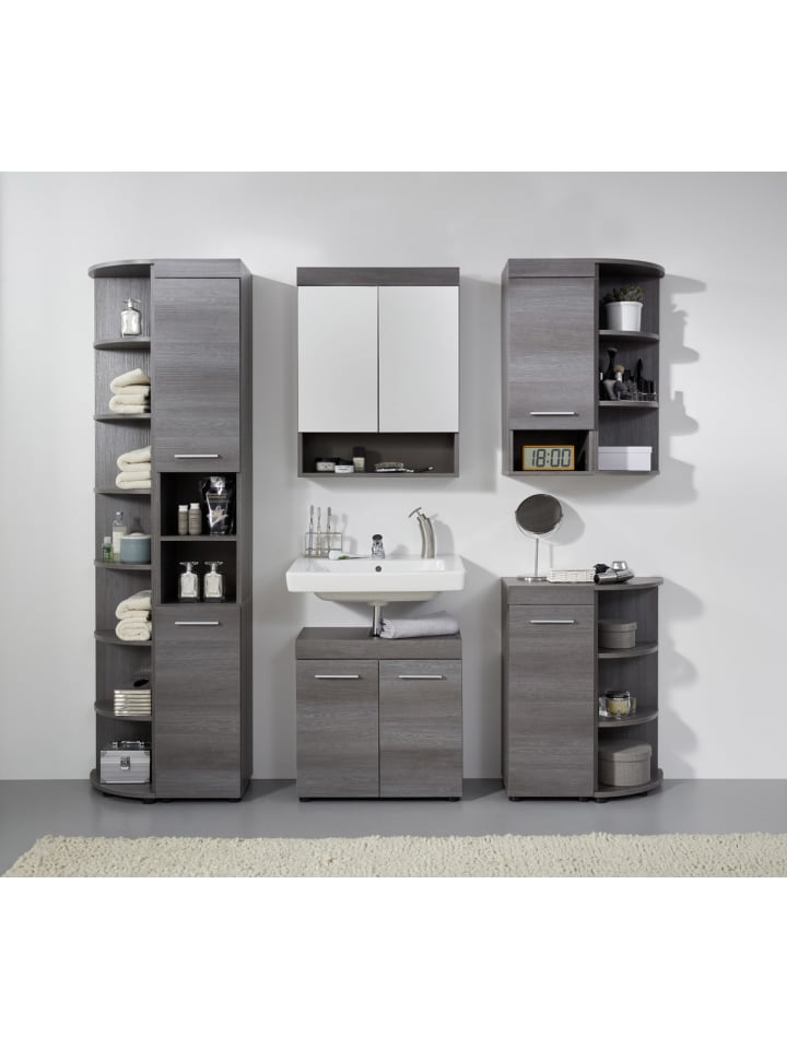 ebuy24 Spiegelschrank RunnerMoon Silber 58 x 18 cm günstig kaufen onesize