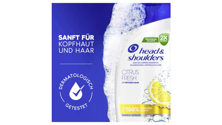 Head & Shoulders Anti Schuppen Shampoo Citrus Fresh