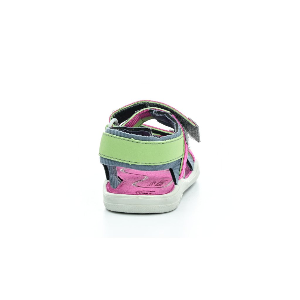 Ricosta Sydney Avocado/Grau/Pink Barfußsandalen