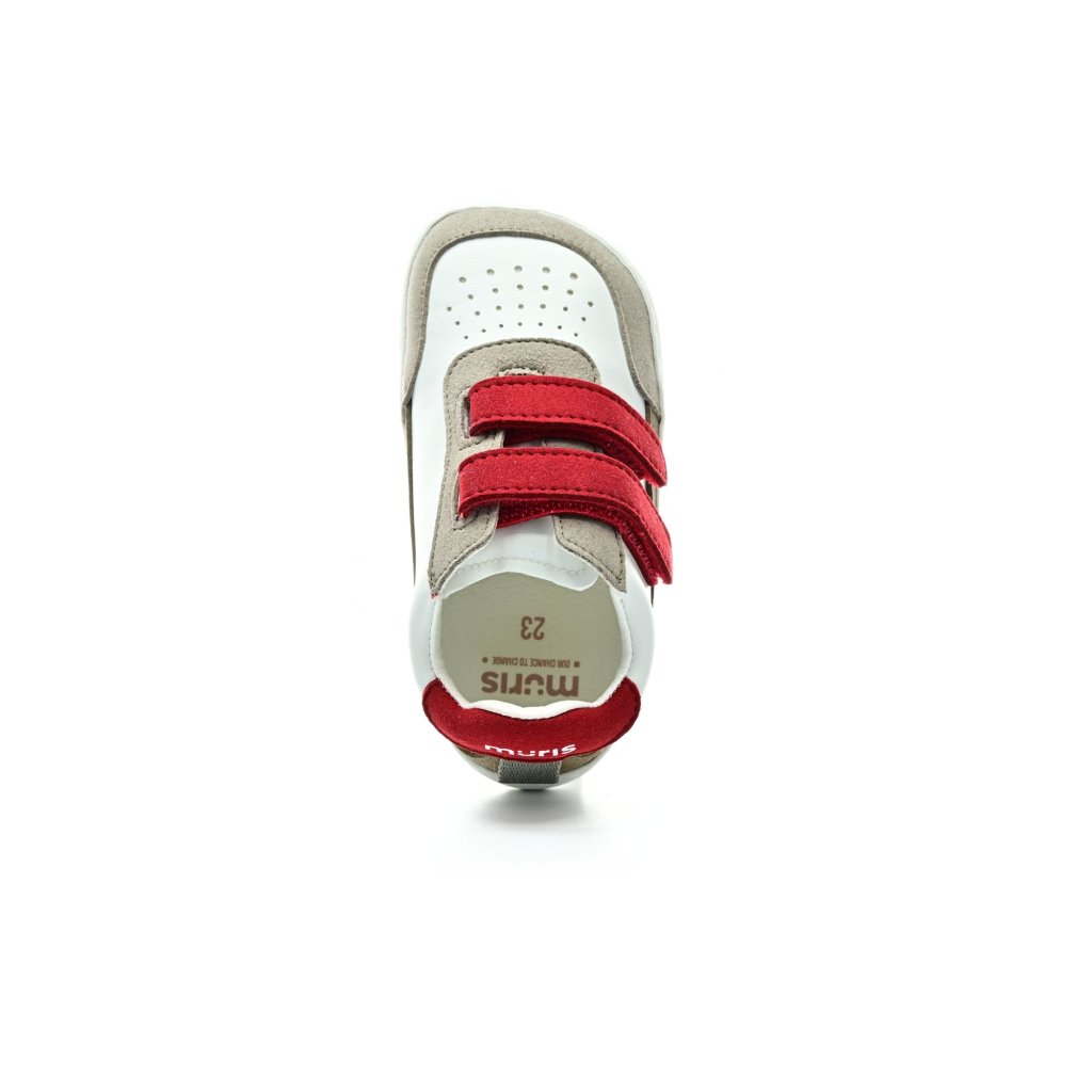 Muris Petra Mini Fire Red Barfußsneakers