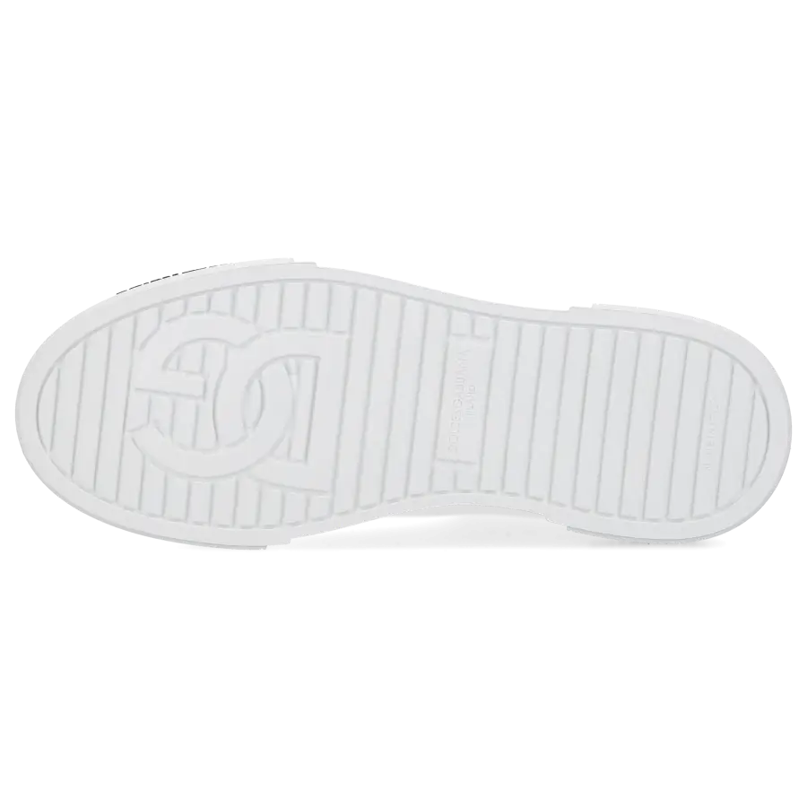 Dolce & Gabbana - Sneaker low PORTOFINO Kalbsleder - weiß