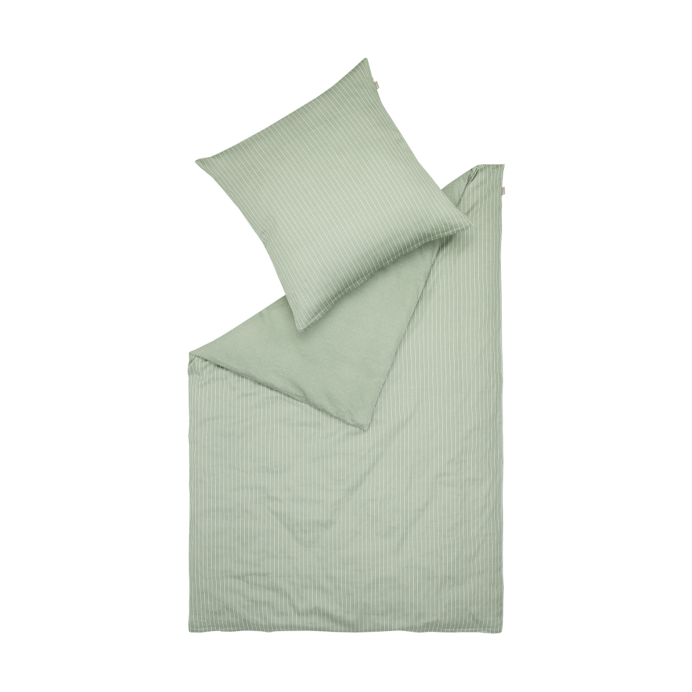 Bettwäsche MR-Needlestripe salbei