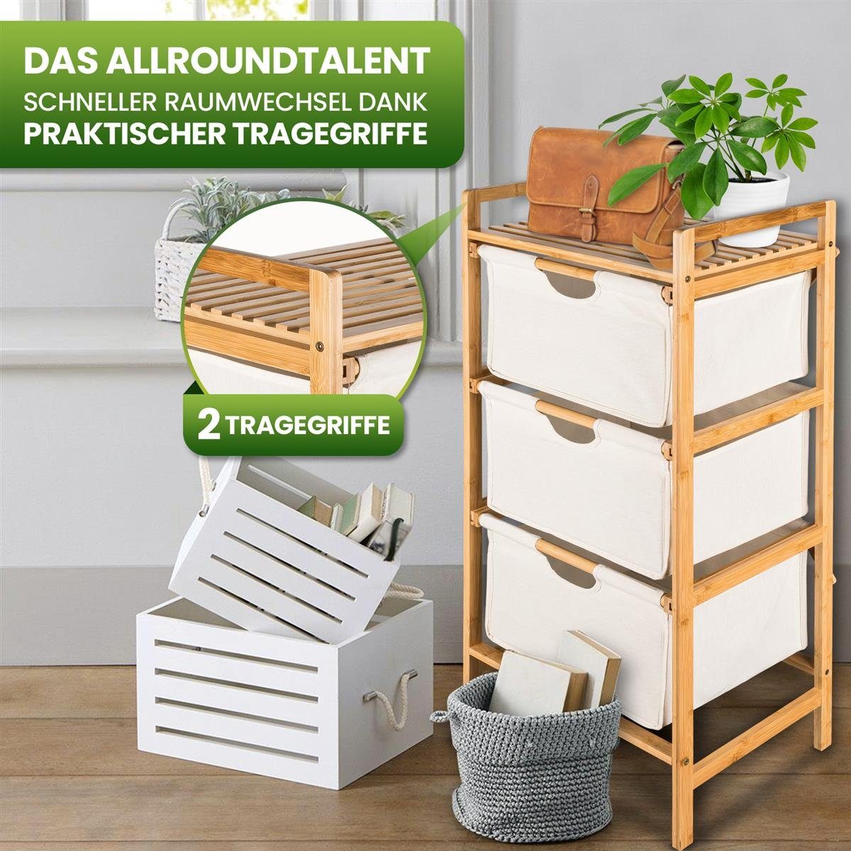 HEIMWERT Wäschekorb Wäschesammler Wäschekorb Wäschesortierer