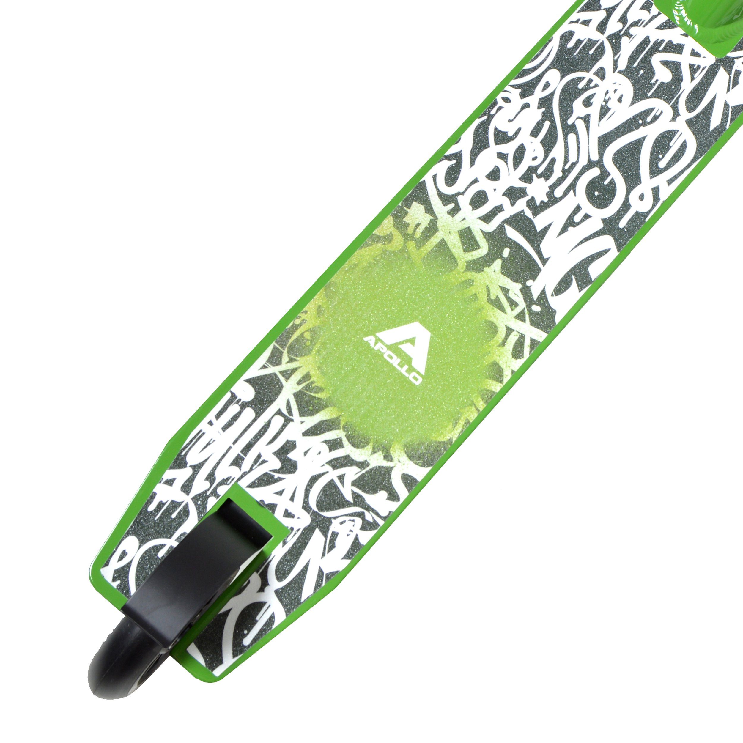 Apollo Stuntscooter Stunt Scooter - Graffiti Pro 4.0 - Funscooter für Kinder u. Erwachsene, Kickscooter mit ABEC9 Kugellagern Stuntscooter Freestyle Roller