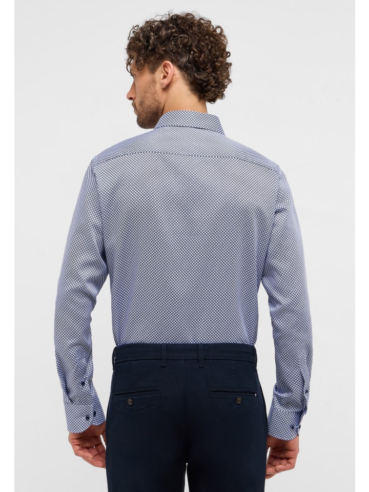 Eterna Hemd SLIM FIT in blau günstig kaufen