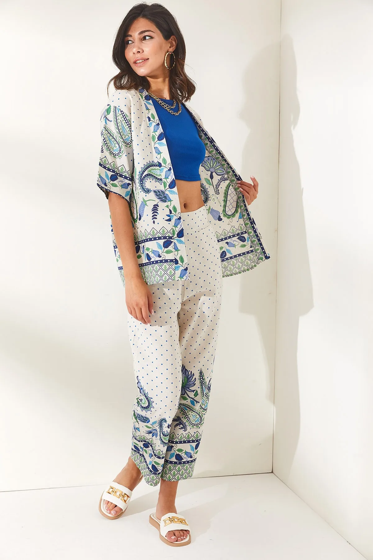 Olalook  Zweiteiler - Grau - Oversized