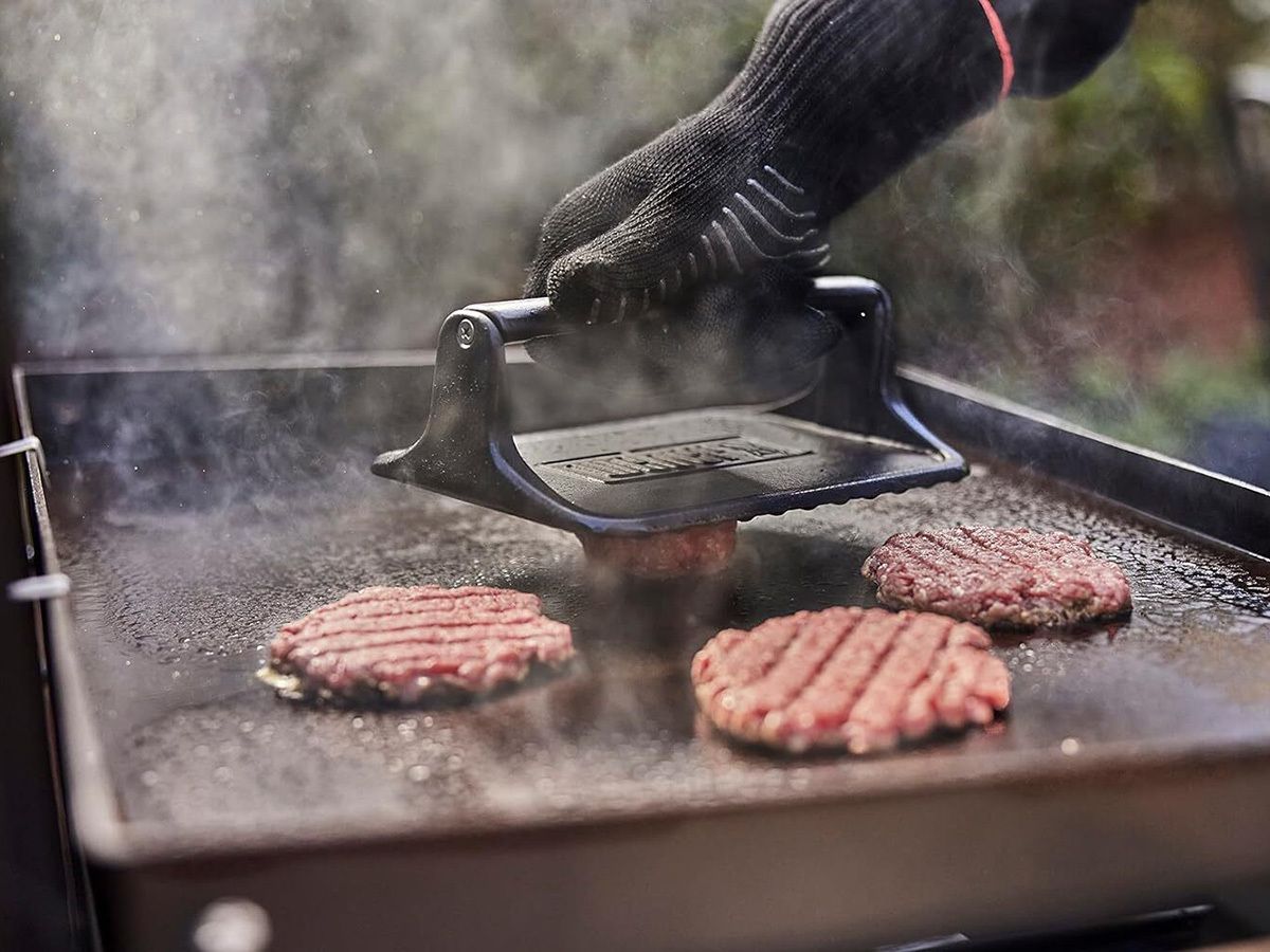 Weber Hamburgerpresse