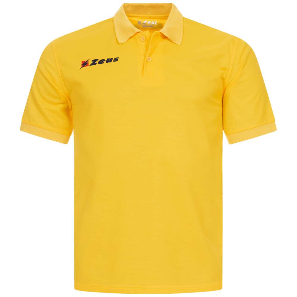 Zeus Basic Herren Poloshirt gelb
