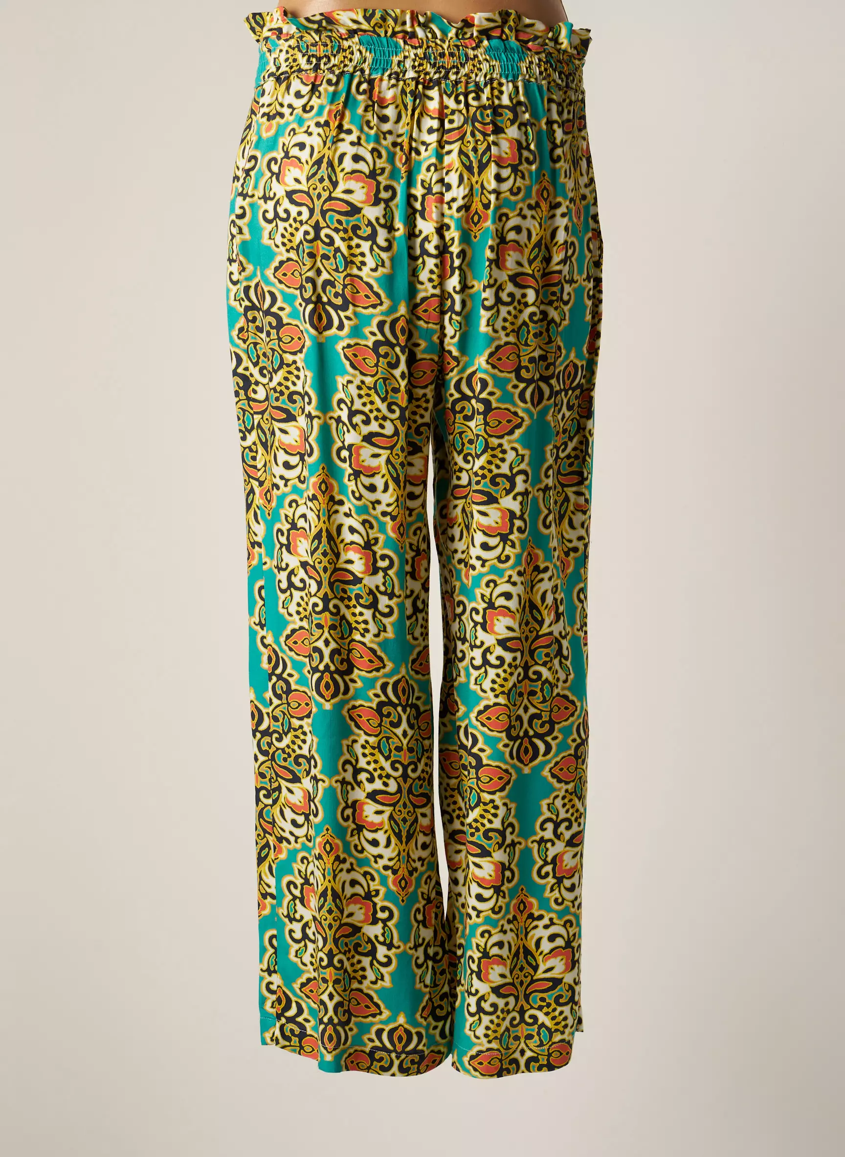 Paul Brial Pantalons Larges Femme couleur jaune