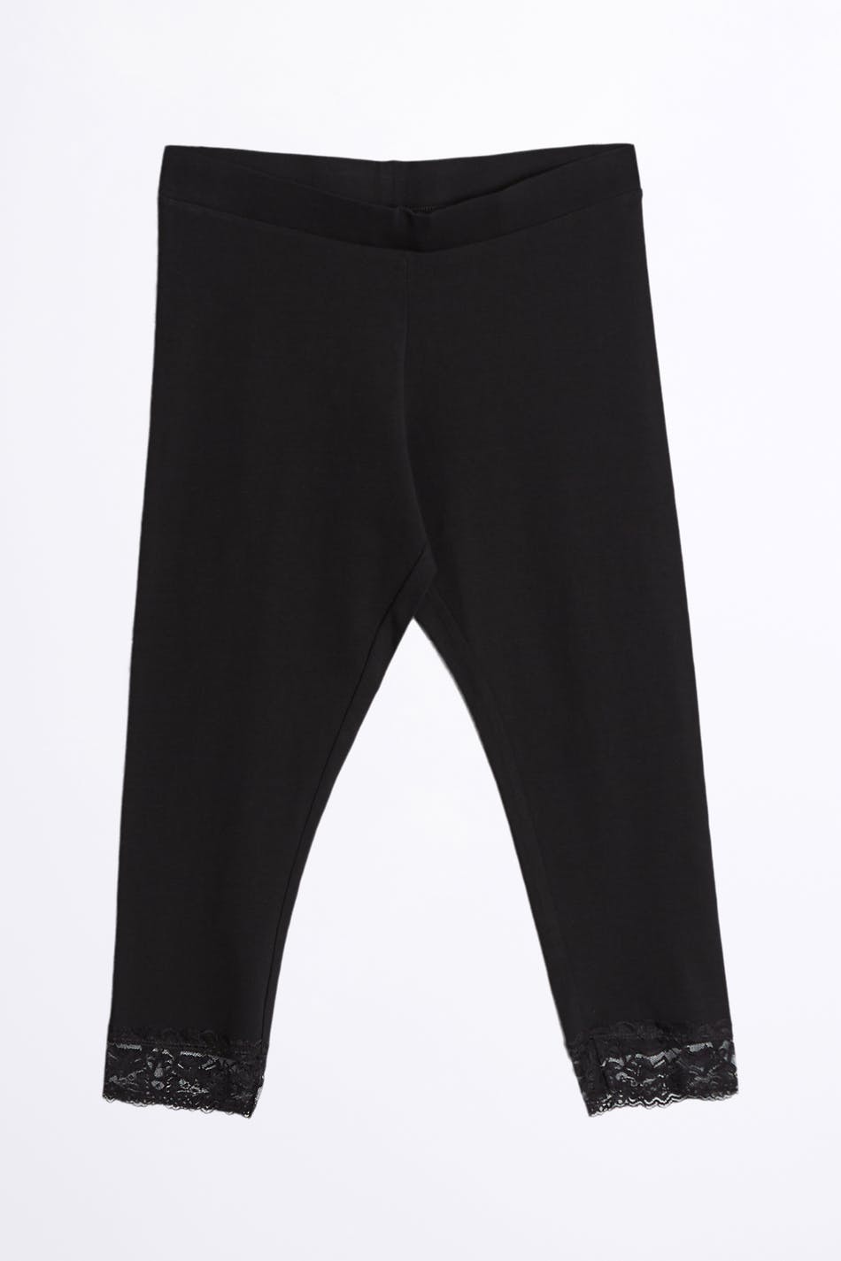 Basic short leggings lace