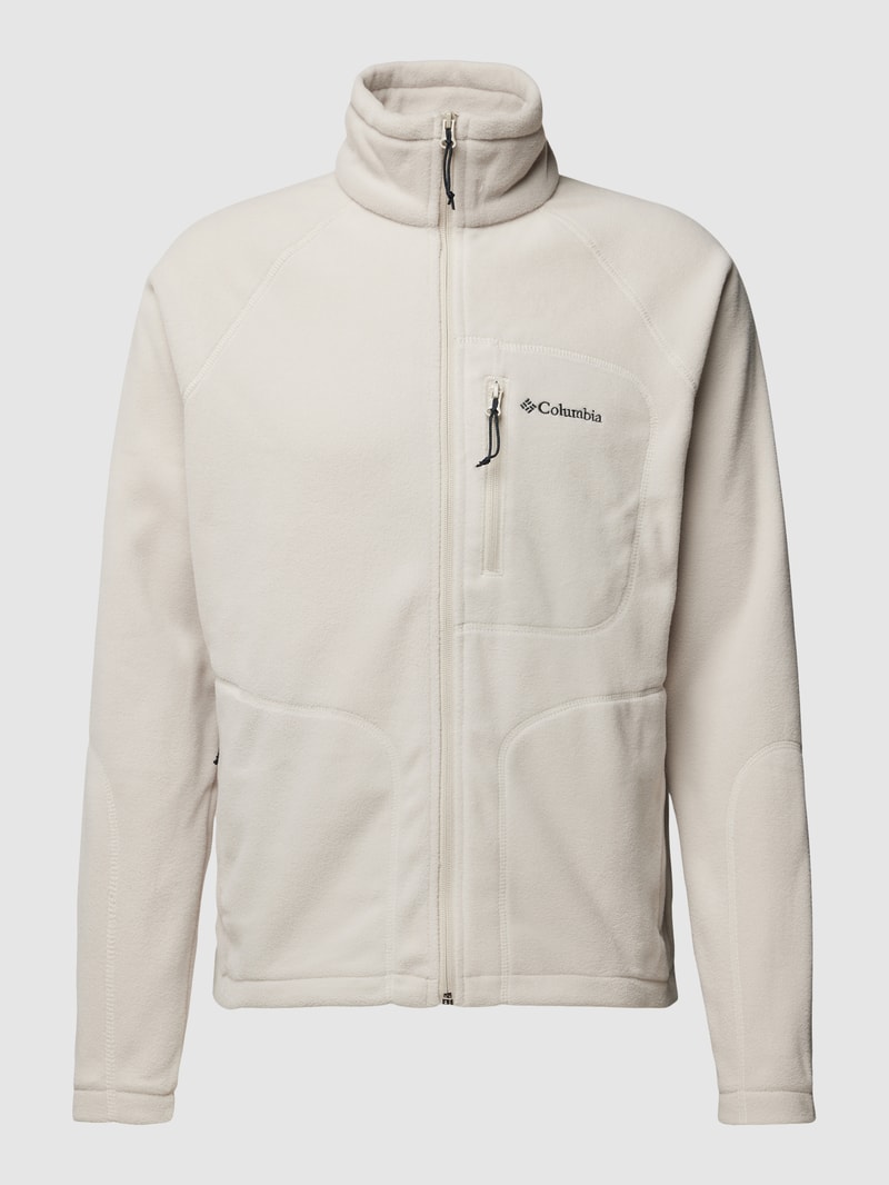 Jacke mit Label-Detail Modell 'Fast Trek' in beige