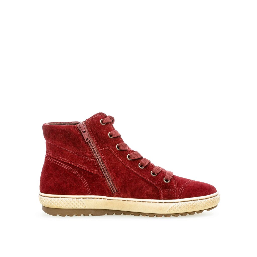 Gabor fashion Schnürstiefelette rot