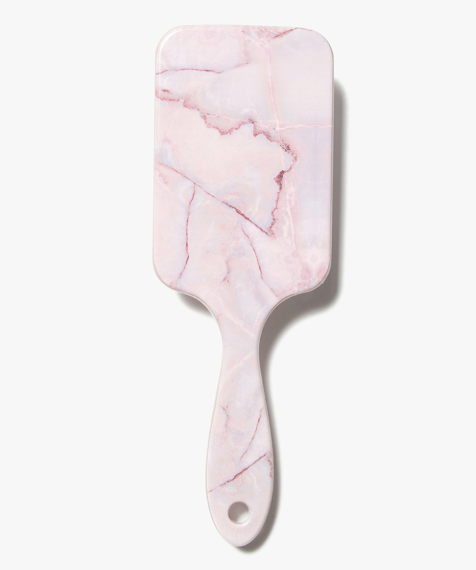 Brosse à cheveux femme aspect marbre violet | GEMO
