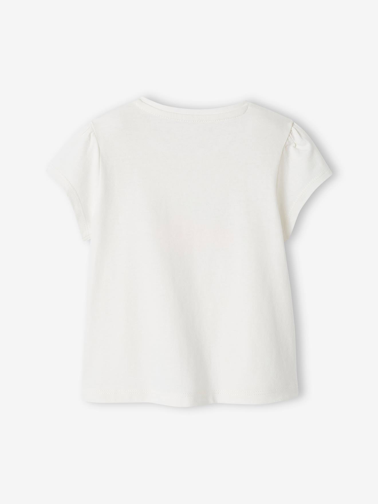 Vertbaudet 2er-Pack Baby T-Shirts BASIC Oeko-Tex - pack altrosa hello