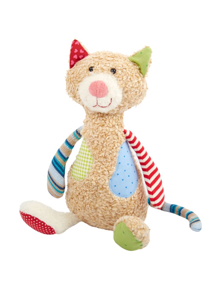 Sigikid Kuscheltier Katze Patchwork Sweety in mehrfarbig günstig kaufen onesize