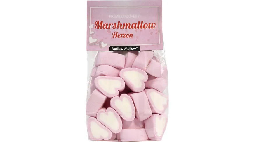Mellow Mellow zarte Marshmallow Herzen 160 g