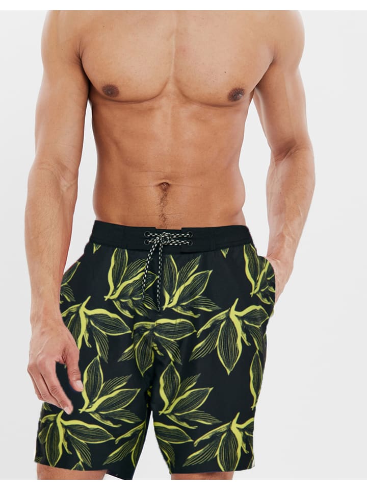 Threadbare Badehose THB Badehose Station in Black günstig kaufen